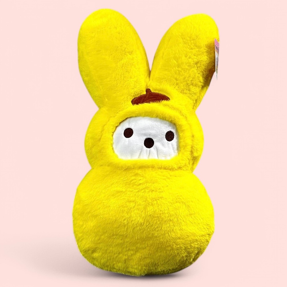 *SOLD* Peeps X Hello Kitty & Friends 18” Pompompurin Easter Bunny Plush 2025 NWT